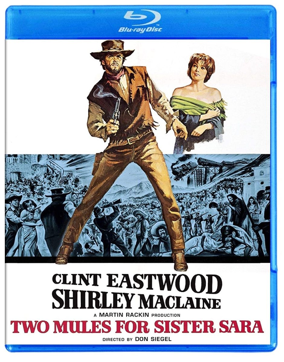 Two Mules for Sister Sara w/SLIP - New Blu - Ray