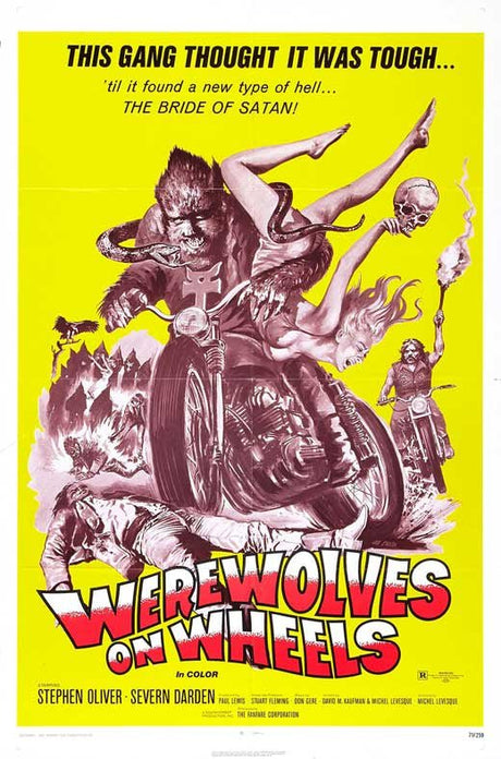 Werewolves On Wheels Poster 11x17 - Posters/Stickers/Art