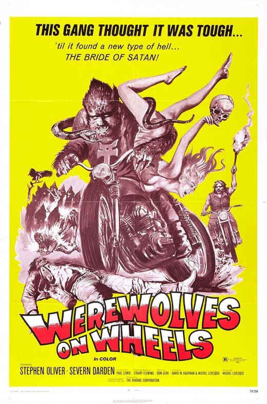 Werewolves On Wheels Poster 11x17 - Posters/Stickers/Art
