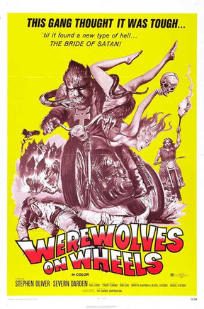 Werewolves On Wheels Poster 11x17