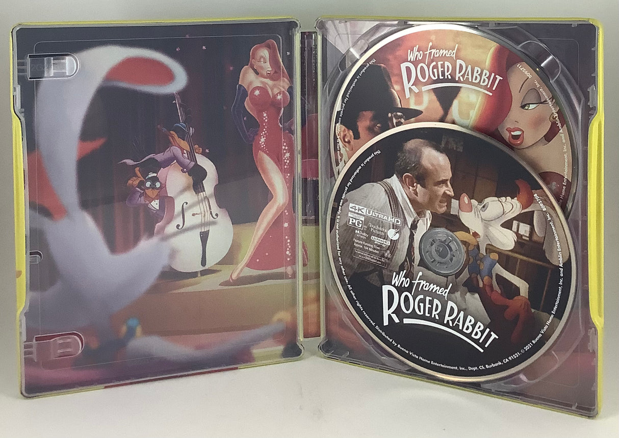Who Framed Roger Rabbit (4K UHD, Best Buy Exclusive, Steelbook) USED