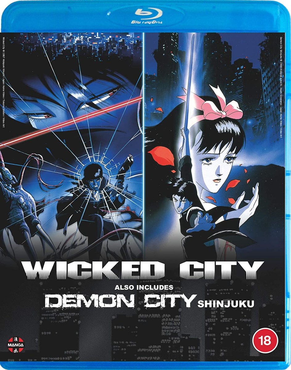 Wicked City / Demon City Shinjuku (Region B) - New Blu - Ray
